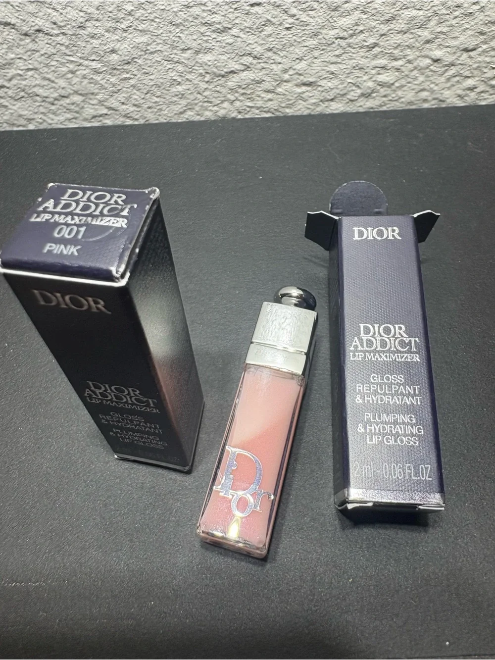 YSL The Slim Lipstick 27 & 2x Dior Addict Lip Maximizer
